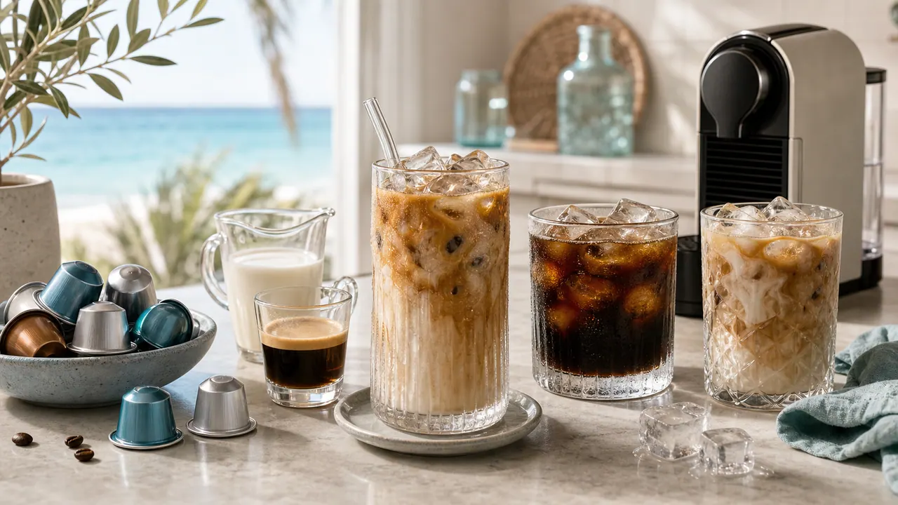Best Nespresso Alternatives for Iced Coffee Lovers image-generated editorial coffee scene.