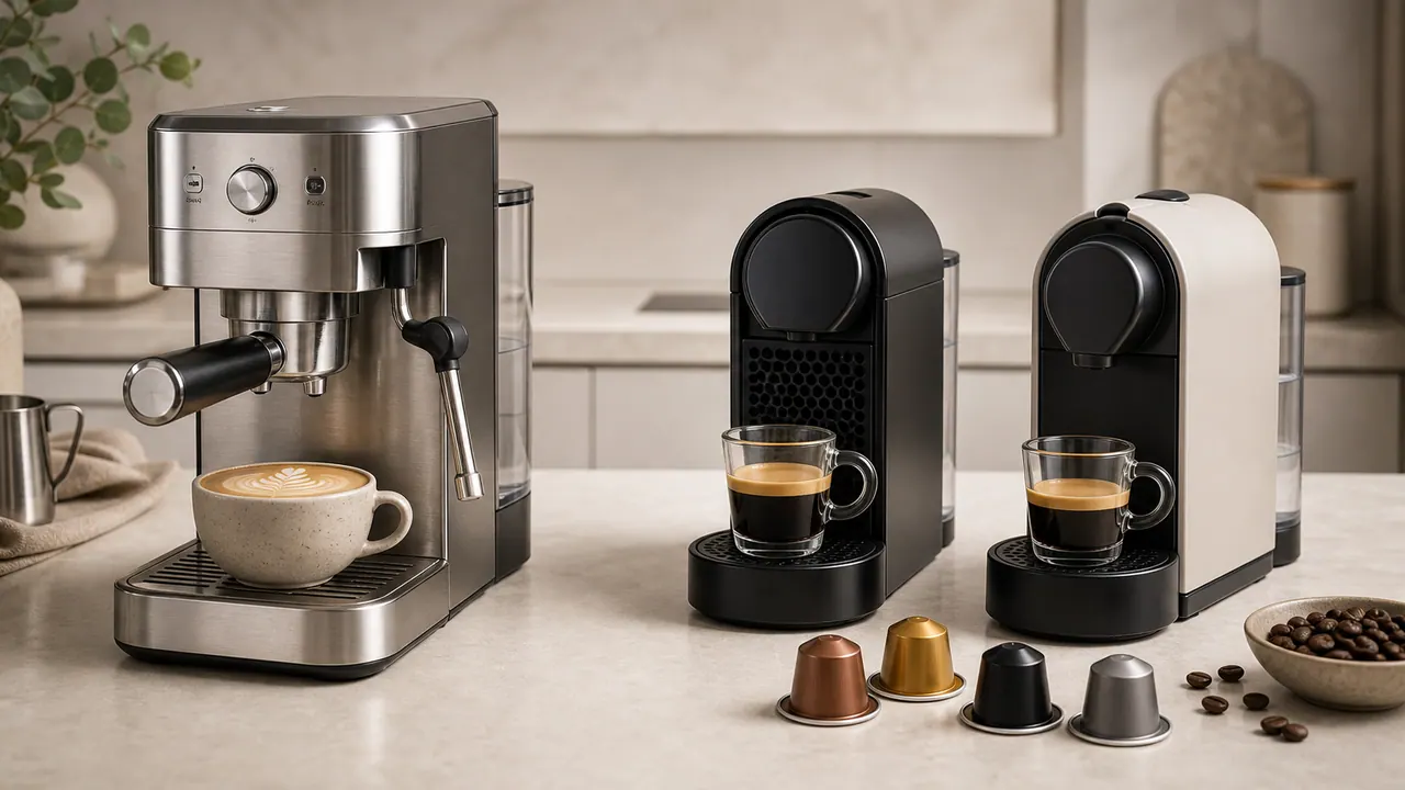 Nespresso Creatista Plus vs Other Premium Machines: Is It Worth It? image-generated editorial coffee scene.