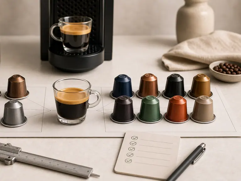 Nespresso-Compatible vs Original Capsules: 5 Myths Busted image-generated editorial coffee scene.