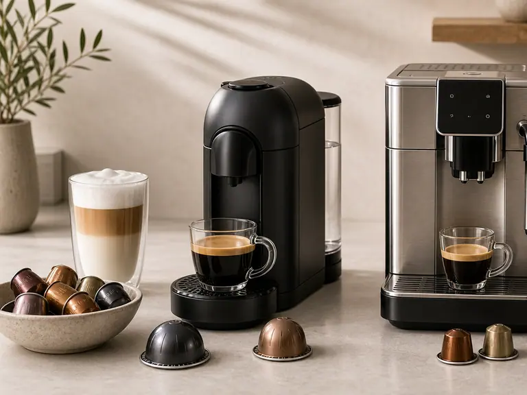 Vertuo Creatista vs Creatista Plus: Which Premium Nespresso Machine Fits You Better? image-generated editorial coffee scene.