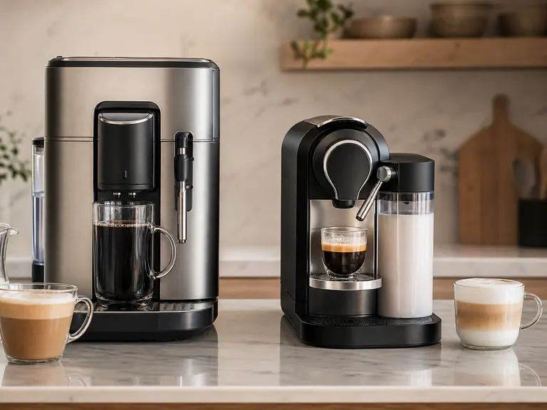 Vertuo Creatista vs Gran Lattissima: Vertuo Coffee Sizes or Original Espresso? image-generated editorial coffee scene.