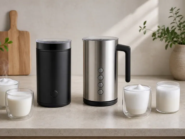 Aeroccino 3 vs Aeroccino 4: Which Nespresso Milk Frother Should You Buy? image-generated editorial coffee scene.