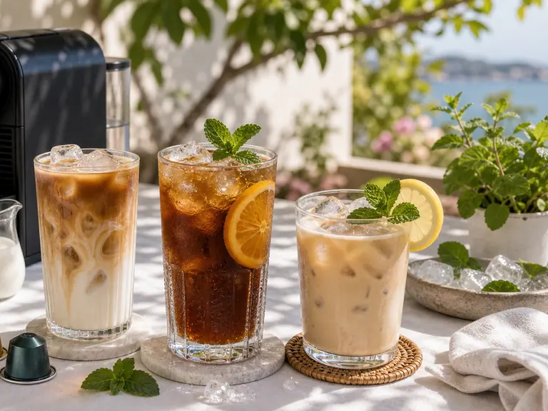 Refreshing Summer Nespresso Recipes You Must Try image-generated editorial coffee scene.