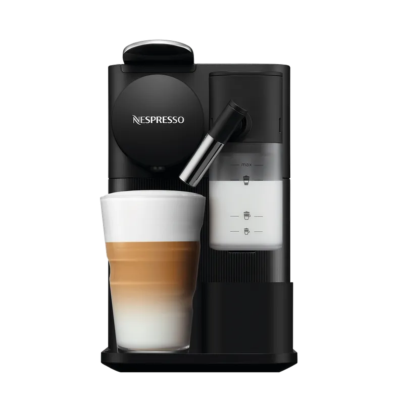 Black Nespresso Lattissima One machine product photo
